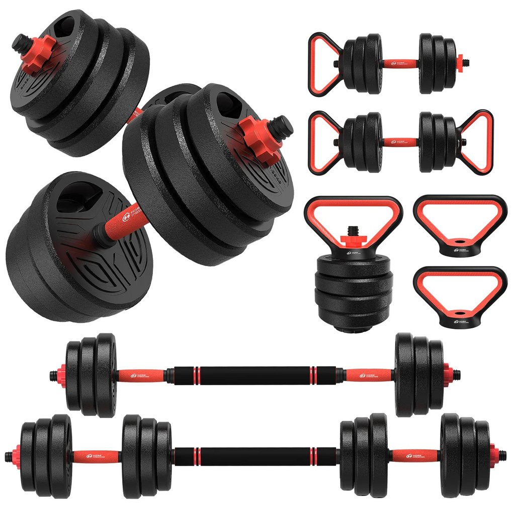 Set Manubri e Bilanciere 20 kg